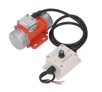 Bewinner Moteur Vibrant électrique Force Excitante Réglable 30 W 4000 Tr/min Moteur de Vibration CC sans Balais avec Contrôleur de Vitesse pour Vibrateur de Béton, Exploitation Minière, Construction