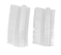 Bewinner Moules à Clapet pour Fonte de Cire, Paquet de 100, Plateau en Plastique Vide Transparent en Forme de Cœur avec Couvercle à Pression pour la Fabrication de Bougies, Tartes sans Mèche, Savon