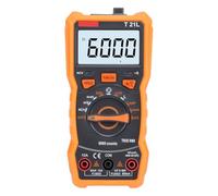 Bewinner Multimètre Numérique 6000 Points, Testeur de Voltmètre avec NCV, Tension AC DC, Résistance au Courant, Fréquence de capacité, CAT III 600 V, écran LCD rétroéclairé, Arrêt Automatique,