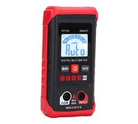 Bewinner Multimètre Numérique, Voltmètre à Plage Automatique, Compteur de Résistance de Tension 600 V AC/DC avec True RMS, écran rétroéclairé LED, Boîtier en Caoutchouc, Testeur électrique Sûr pour