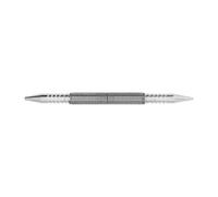 Bewinner Outil de Pose de Poinçons à Double Tête, à Ressort et sans Marteau pour le Travail du Bois, Jeu de Clous en Métal Compact avec Poignée Antidérapante