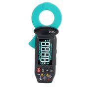 Bewinner Pince Multimètre True RMS 5999 Points, Testeur de Courant de Fuite AC 60 MA-100 A, Multimètre Numérique à Plage Automatique avec Batterie Rechargeable de Type C, écran LCD Rotatif,