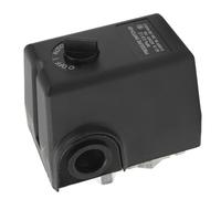 Bewinner Pressostat de Compresseur d'air 12 Kg, Interrupteur de Commande de Pompe à Port Unique Robuste 0,9-1,2 MPa AC 240 V 15 A, NPT 1/4" Déchargeur à Filetage Femelle pour Compresseur d'air