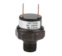 Bewinner Pressostat Universel pour Compresseur d'air de Voiture 12 V Psi, Interrupteur de Contrôle Automatique de la Pression, Filetage NPT 1/4", Remplacement en Métal Durable pour Système de