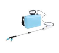 Bewinner Pulvérisateur électrique alimenté par Batterie de 10 L, Pulvérisateur de Jardin électrique Rechargeable, 2 400 MAh, 2 Vitesses, 3 Buses, Bandoulière Réglable, Baguette Télescopique pour Le
