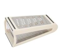 Bewinner Râpe à Fromage Double Face avec Récipient, Boîte Amovible, Râpe Fine et Grossière pour Légumes, Ail, Gingembre, de Cuisine Compacte ABS PS 8,7 X 5,3 X 3, Pouces