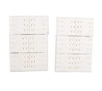 Bewinner Recharges de Remplacement de Brosse de Toilette Jetables 12 Pièces, Recharges de Baguette de Récurage de Toilette Parfumées à la Lavande, Têtes de Brosse Autonettoyantes avec Nettoyant (#2)