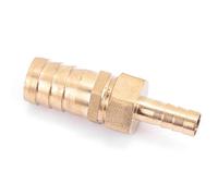 Bewinner Réducteur Laiton Raccord barbé de Tuyau 10mm à 25mm Adaptateur | Réducteur de diamètre de tuyau, réparation de plomberie, compatible avec les produits chimiques, laiton robuste