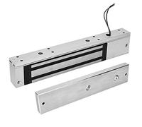 Bewinner Serrure de Porte Magnétique étanche, Force de Maintien de 280 Kg, Serrure électromagnétique DC 12 V, Magnétique électrique de 617,3 Lb pour Porte Ignifuge en Bois, Métal et Verre, Système de