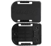 Bewinner Support de Batterie, ABS Robuste, Compatible 18V | Stockage sécurisé, accès facile, configuration organisée, compatible avec les chantiers, options de montage multiples