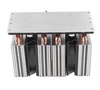 Bewinner Système de Refroidissement à Semi-conducteur 240 W Module de Refroidissement Portable Refroidisseur de Réfrigération Double Cœur pour Petit Espace, équipement de Réfrigération Portable en