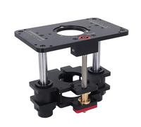 Bewinner Table élévatrice Inversée pour Défonceuse de Diamètre 69 Mm | Construction en alliage d\'aluminium, précision usinée CNC, tige de verrouillage sécurisée, conception portable, ajustement