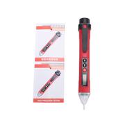 Bewinner Testeur de Tension sans Contact, Détecteur de Tension d'électricien avec Détection NCV, Double Plage 12-1000 V AC, écran LCD, Alarme Sonore et Lumineuse, Stylo Testeur de Fil Sous pour