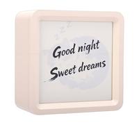 Bewinner Veilleuse à Bruit Blanc avec Haut-parleur Bluetooth, Machine à Sons de Sommeil avec 5 Abat-jour, Lampe de Chevet Multifonctionnelle, Décoration Artistique de Bureau en Grain de Bois pour Se
