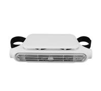Bewinner Ventilateur de Refroidissement de Siège de Voiture, Ventilateur d'appui-tête USB sans Lame avec Vitesse Réglable pour Siège Arrière de Voiture de Passager Arrière (WHITE)