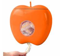 Bexdug boîte Rangement en Plastique, boîte Rangement pour Sac Conservation Frais, sans poinçon Mural, Grancapacité, Gain Pl, Film Alimentaire en Forme Pomme