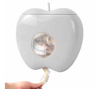 Bexdug boîte Rangement en Plastique, boîte Rangement pour Sac Conservation Frais, sans poinçon Mural, Grancapacité, Gain Pl, Film Alimentaire en Forme Pomme