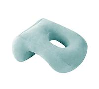 Bexdug Coussin d'oreiller pour Dormir la, Sommeil Doux et Confortable pour Le Bureau, Oreiller Bureau Le Bas en Velours à Lent Oreiller Soutien du Cou
