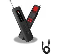 Bextgoo Detector de Camera et Micro Espion Améliorés, Détecteur de Camera Espion 6 en 1, Détecteur de Traceur GPS Voiture, Protection Antivol, Détection Vision Nocturne IR, Détection Magnétique