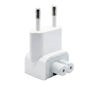BEYEE AC Adapter Plug Convertisseur de Chargeur de Voyage, Connecteur de Rechange pour tablettes iPod, iPhone, iPad, Adaptateur Secteur Macbook (1xEU Plug) White