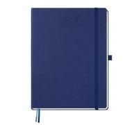 BEZEND Agenda 2026 2027 A4 Semainier 28 x 22 cm 18 Mois De Juil. 2026 à Déc. 2027, Agenda Scolaire avec Pages de Notes, Porte-Stylo Fixe, Couverture Rigide en Cuir PU, Canneberge