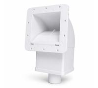 Bffcnl Écumeur de Piscine Skimmer de Surface Écumeur Prise d'eau Filtration en Plastique à Finition Moulée pour Collecter Particules et Feuilles sans Reflux