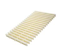 BFNDSSEOU Bain en Plastique ABS. Couverture de Grille débordement Piscine | Drainage de débordement de piscine 2 à 10 pièces : couvercle de grille en ABS(18x 100cm,8pcs)