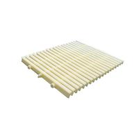 BFNDSSEOU Couvercle de vidange trop-Plein Piscine en Plastique PP | Verrouillage à trois trous de plusieurs tailles. Grille de débordement de piscine(25x100CM/2pieces)