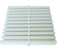 BFNDSSEOU Grilles de Drainage Piscine en Plastique PPS | Trop-plein de piscine blanc plusieurs tailles : drainage(25cm)