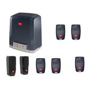 BFT DEIMOS KIT (DEIMOS AC A600 moteur avec unité de contrôle intégrée + 5 X RCB02 télécommandes + DESME A15 photocellules) pour portails jusqu’à 600 kg