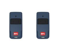 BFT MITTO COOL C2 (remplace MITTO 2B Ref : rcb02 r1) - Télécommande bleu à 2 boutons pour portails et porte de garage - 433,92 MHz - Code tournant - U-Security (BLEU Lot de 2 télécommandes)