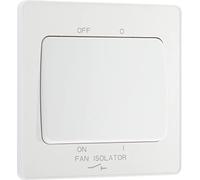 BG Electrical Evolve Isolateur de ventilateur, triple pôle, large bascule