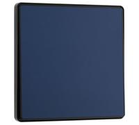 BG Electrical PCDDB13EB Interrupteur Mural Simple intermédiaire à Bascule sans vis Bords arrondis Bleu Mat 20 A 16 AX