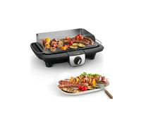 Tefal Grill électrique EasyGrill BG90A810 CX3 – 2300 W – Inox/Noir – Thermostat réglable