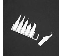 BGA Knife - Ensemble D'outils de Réparation CPU Haute ténacité, pour le Retrait des Puces et L'entretien de la Carte Mère avec 27 Lames en Acier allié, 1 Poignée