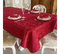 BGEUROPE Nappe - Antitache - Bordeaux - Réf. Milano - 150cm x 300cm