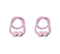 BGHYJKOL Embrasse pour Rideaux Lot de 2 embrasses Rideaux avec Aimant Puissant, Corde épaisse, Design for Chambre à Coucher, Salon, Cuisine, Accessoire décoration d'intérieur en Plastique(Pink)