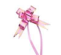 BGHYJKOL Noeuds Cadeau Emballage Nœuds à Tirer 10/20/50/100 pièces Mini Emballage Cadeau for fête, Anniversaire, des mères, Halloween, Noël, décoration de Mariage(Mini -Pink,20PCS)