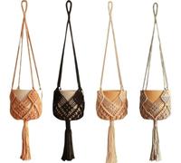 BGHYJKOL Suspension Plante 1pc Boho Macrame Plant Hanger