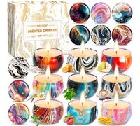 BGIUSQF Coffret de 9 Bougies Parfumées, Cadeau Décoratif pour Mariage, Anniversaire, Fête des Mères et Pères