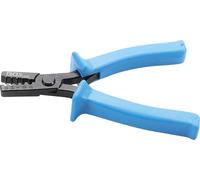 BGS 1428 | Pince à sertir et dénuder avec fonction cliquet | pour cosses de câble 0,5-2,5 mm²