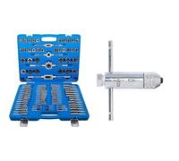 BGS 1900 | Jeu de tarauds | M2-M18 | 110 pièces & KS Tools 331.0665 Porte taraud réversible à cliquet M5-12