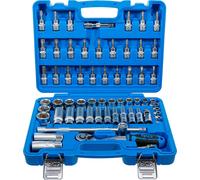 BGS 2218 Jeu de clés à douilles 10 (3/8), 61 pces, 6 pans Inserts Pro Torque
