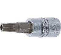 BGS technic Douille à embouts 2362 – 6,3 mm (1/4") profil T (Torx) avec perçage T30 – 1 pièce
