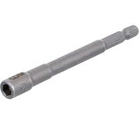 BGS technic BGS Douille à choc, six pans extra longue pour perceuses 6,3 mm (1/4") 6 mm Quantité:1