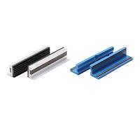 BGS 3044 | Mors de protection pour étau | aluminium | largeur 125 mm | 2 pièces & 3046 | Mors de protection pour étau | matière plastique | largeur 125 mm | 2 pièces