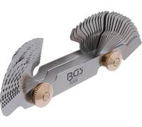 BGS technic Peigne à filets double 52 feuilles métrique 0,25 - 6,0 mm, Whitworth 4G - 62G BGS Quantité:1