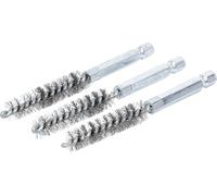 BGS technic Brosse en acier 10 mm 6,3 mm (1/4") 3 pièces BGS Quantité:1