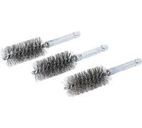 BGS 3078-19-S | Brosse en acier | 19 mm | 6,3 mm (1/4") | 3 pièces