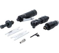 BGS technic KG Outils pneumatiques BGS 3262 – Meuleuse, cliquet et perceuse 3-en-1, 4 pièces